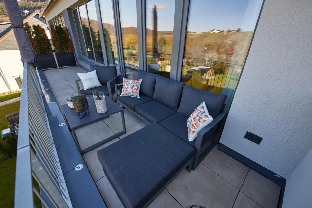 Mittelmosel Panorama Ferienwohnung Kinheim Exterior foto